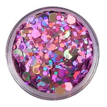Nagelglitter - Mix - Purple rain - 8ml - Glitter