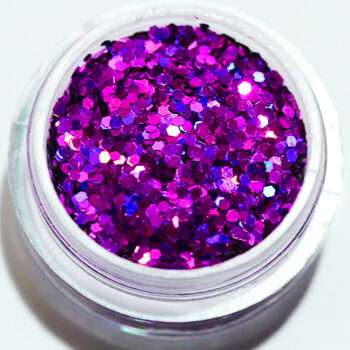 Nagelglitter - Hexagon - Purple - 8ml - Glitter