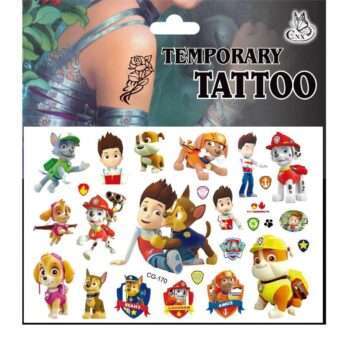 Paw patrol tatueringar - 17st - Barn tatueringar