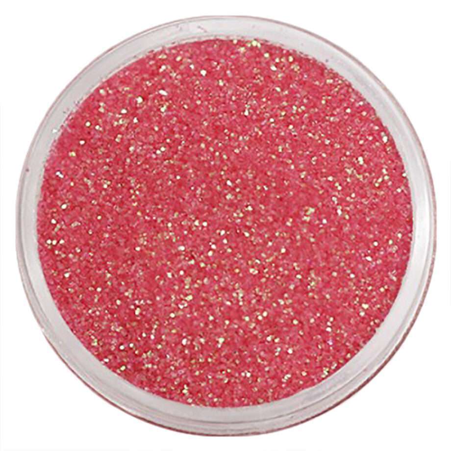 Nagelglitter - Finkornigt - Mellan rosa - 8ml - Glitter