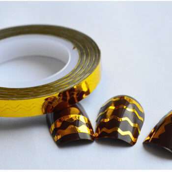 Striping tape, nageltejp, Sicksack! 12 färger