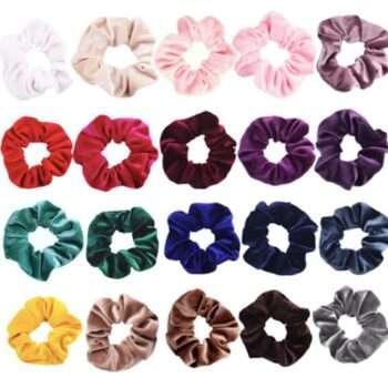 Stora Velvet hair Scrunchies, hårsnoddar , hårband , Hair bands