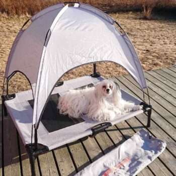 Hundsäng , Hundbädd , Solskydd - Hundkoja