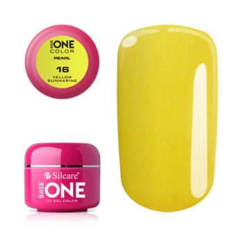 Base one - Pearl - Yellow sunmarine 5g UV-gel