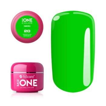 Base one - Neon - Medium green 5g UV-gel