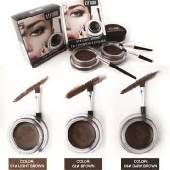 Ögonbrynsgel - Eyebrow pomade - 2in1 Eyeliner