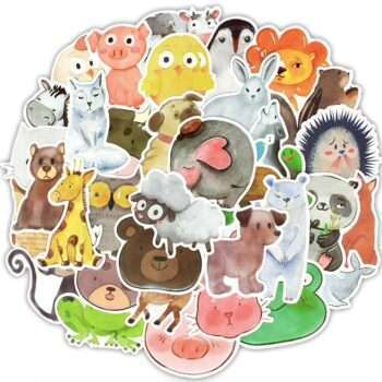 50st stickers klistermärken - Djur motiv - Cartoon