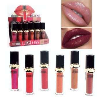 6st Läppglans Set - Lipgloss - lipbalm - makeup set