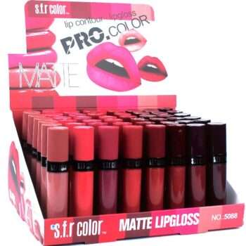 8st MATTE Lipgloss set - 8 färger - lipbalm - Makeup set