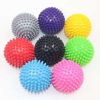 2st Spiky Ball Rund Muscle Massage Roller Yoga Stick Body
