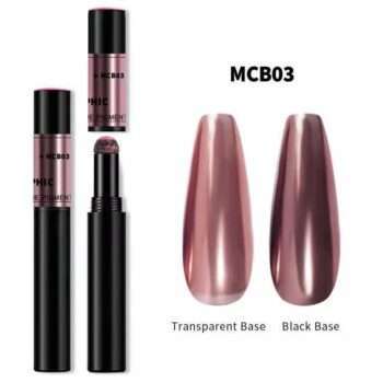 Mirror powder pen - Chrome pigment - 18 olika färger -