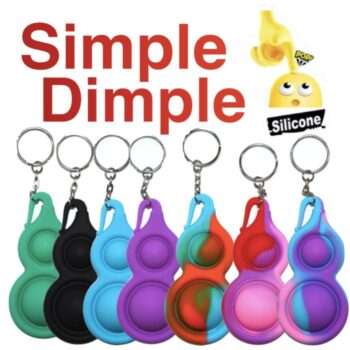 2-pack Simple dimple, MINI Pop it Fidget Finger Toy / Leksak- CE