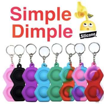 2-pack Simple dimple, MINI Pop it Fidget Finger Toy / Leksak- CE