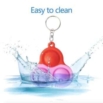 Simple dimple, MINI Pop it Fidget Finger Toy - Nyckelring