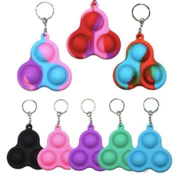 Simple dimple, MINI Pop it Fidget Finger Toy - Nyckelring