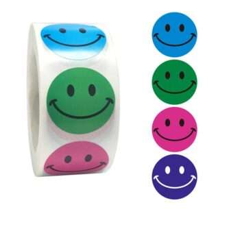 500st stickers klistermärken - Smiley / Emoji motiv - Cartoon