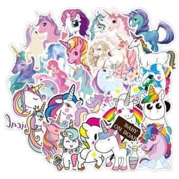 94st stickers klistermärken - Djur motiv - Cartoon - Unicorn