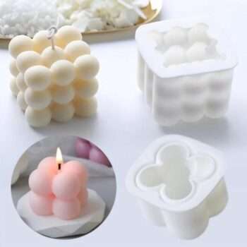 2-pack DIY - Candle molds - Candle Big/Small, Gjutform, Ljusform