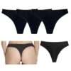6-pack Seamless Invisible thong - Stringtrosor -