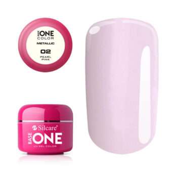 Base one - Metallic - Pearl pink 5g UV-gel