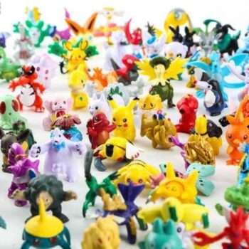 24st Färgglada Pokémon Figurer - Samlar Mini Pokémon Pikachu