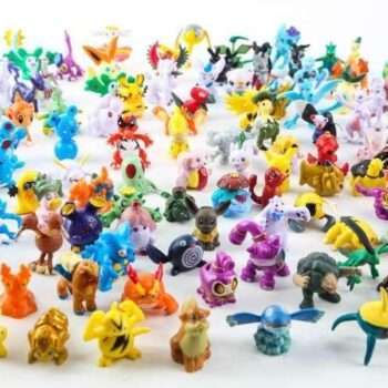 144st Färgglada Pokémon Figurer - Samlar Mini Pokémon Pikachu
