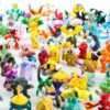 144st Färgglada Pokémon Figurer - Samlar Mini Pokémon Pikachu