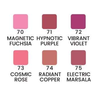 Metallic lipgloss - Läppglans - 6 färger