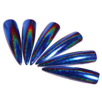 Dark blue peacock powder - Chrome pigment