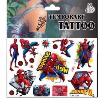 Spiderman tatueringar - 15st - Barn tatueringar - Avengers