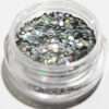 Nagelglitter - Hexagon - Silver - 8ml - Glitter