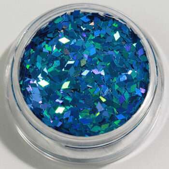 Nagelglitter - Rhombus/Diamonds - Blå - 8ml - Glitter