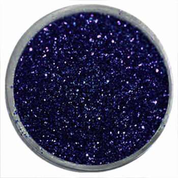 Nagelglitter - Finkornigt - Mörk blå - 8ml - Glitter