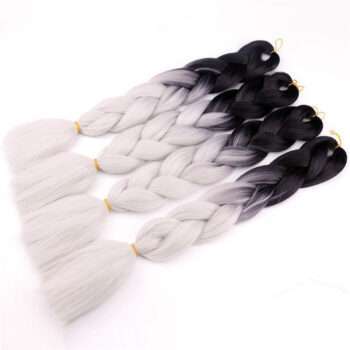 Jumbo braids, Ombre braids , Rasta flätor - 24 färger