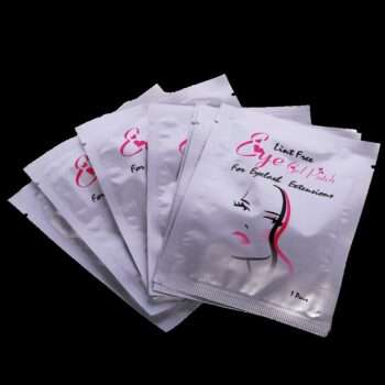 100-par Eyepatches, eyepads, ögonfransförlängning