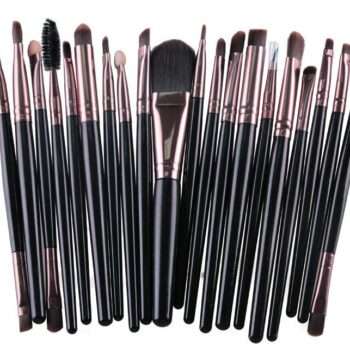20st Sminkborstar - makeup brushes - Roséguld