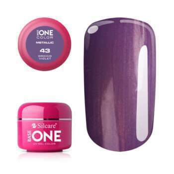 Base one - Metallic - Orchid violet 5g UV-gel