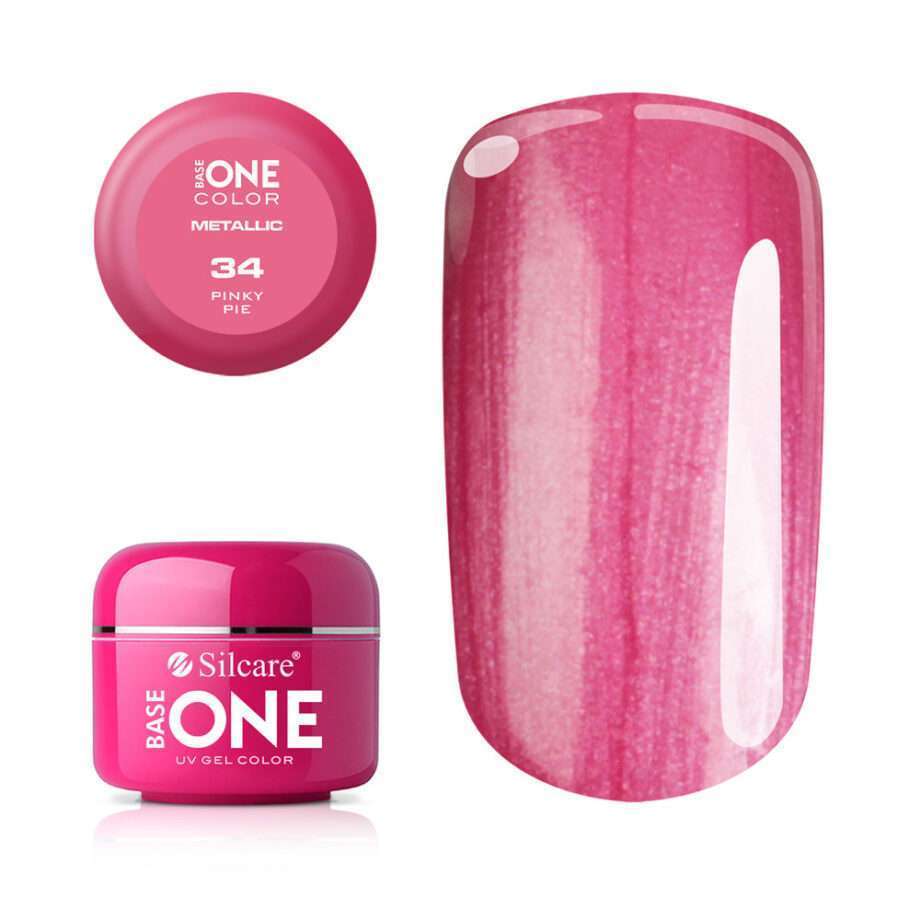 Base one - Metallic - Pinky pie 5g UV-gel