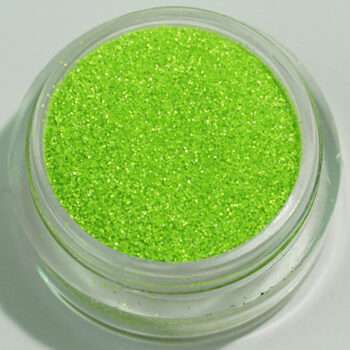 Nagelglitter - Finkornigt - Neon grön (matt) - 8ml - Glitter