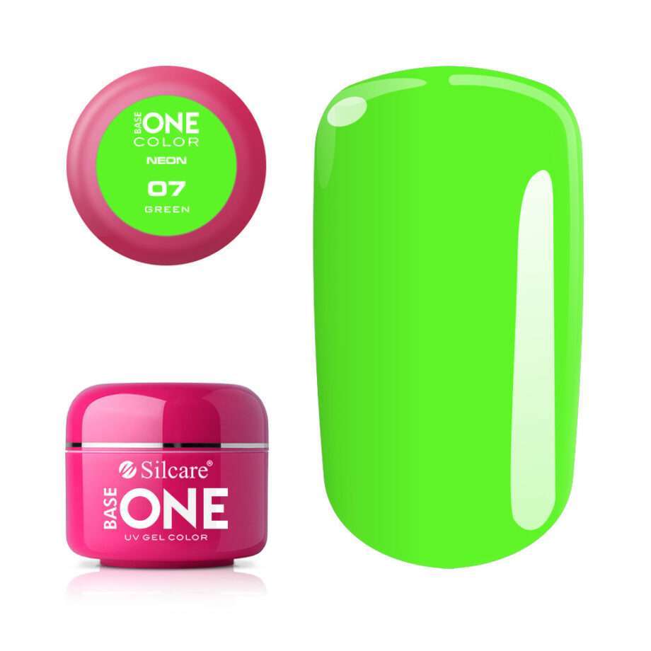Base one - Neon - Green 5g UV-gel