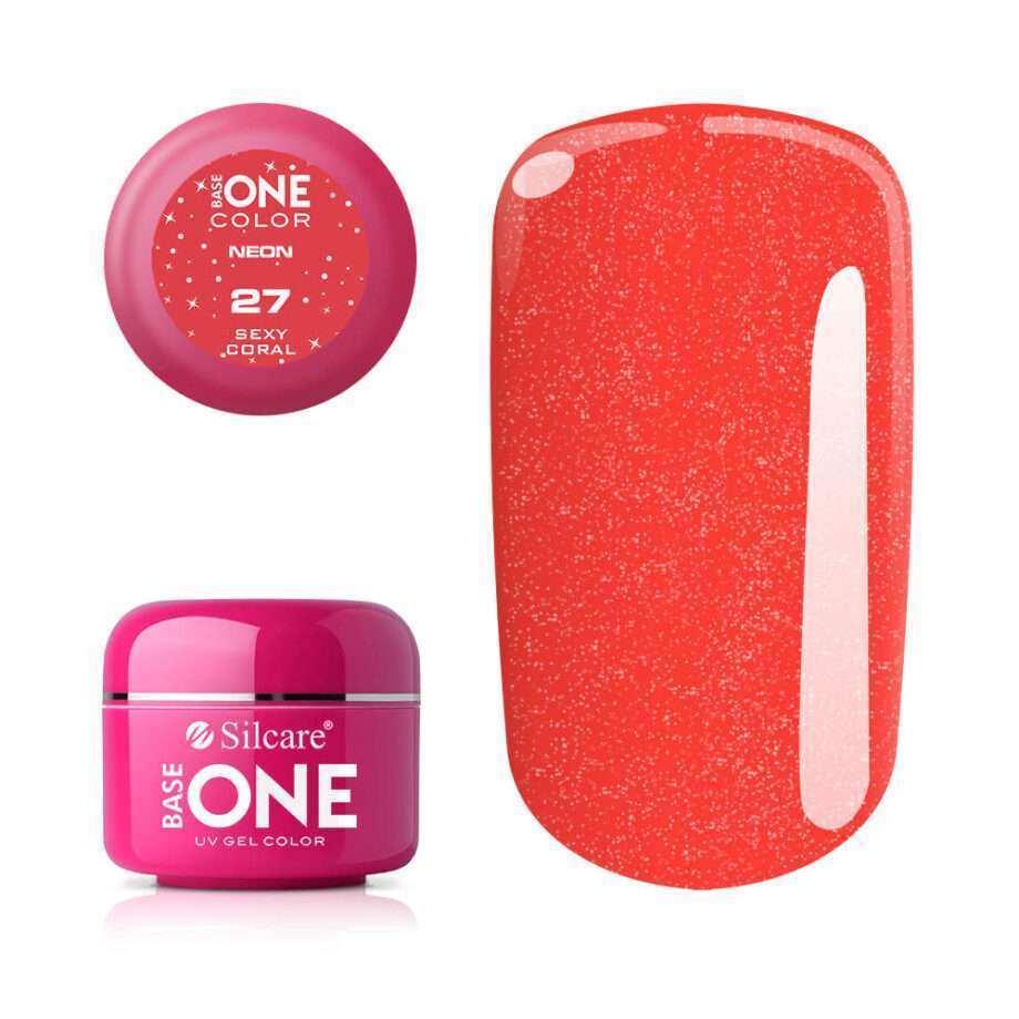 Base one - Neon - Sexy coral 5g UV-gel