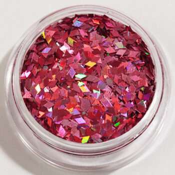 Nagelglitter - Rhombus/Diamonds - Ljusrosa - 8ml - Glitter
