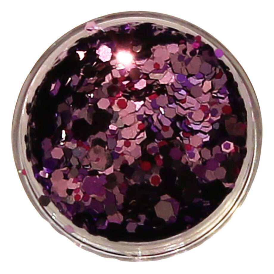 Nagelglitter - Mix - Purple flower - 8ml - Glitter