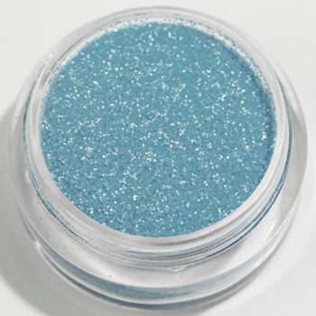 Nagelglitter - Finkornigt - Ljusblå (matt) - 8ml - Glitter