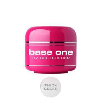 Base one - Builder - Thick Clear 15g UV-gel - Silcare