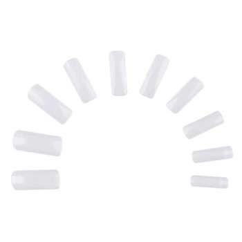 100st nageltippar clear lösnaglar akryl tippar