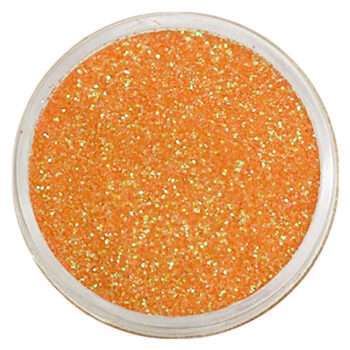 Nagelglitter - Finkornigt - Orange - 8ml - Glitter