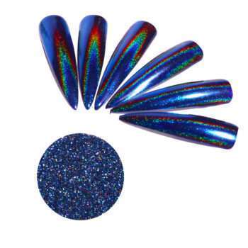 Dark blue peacock powder - Chrome pigment