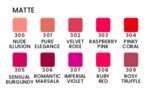 Joli Matte Lipstick - läppstift - 6 färger - Quiz Cosmetic