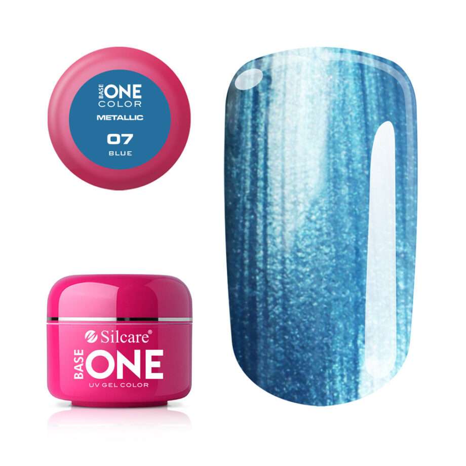 Base one - Metallic - Blue 5g UV-gel